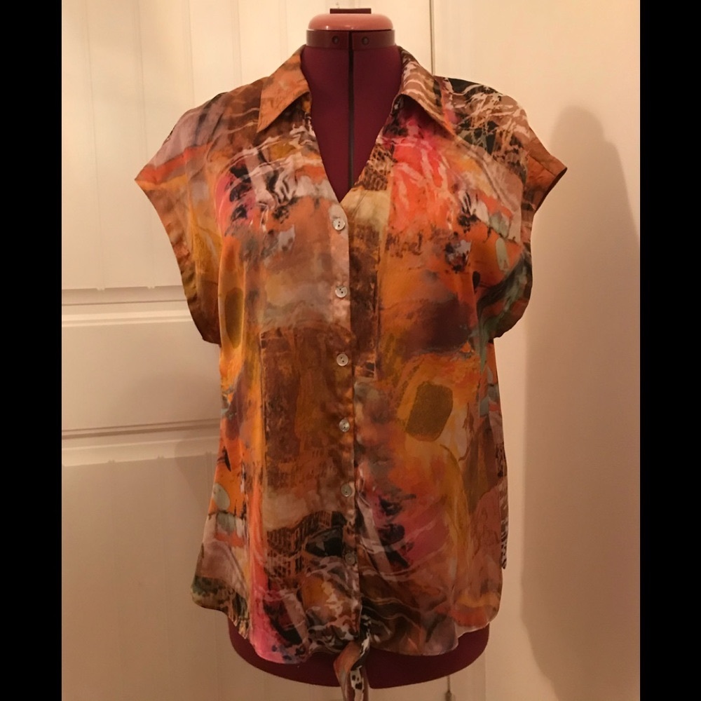 Blouse au couleur de l automne